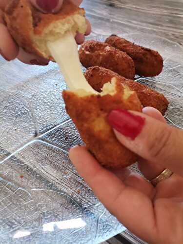 « CROCCHE’ »  ou croquettes de Pomme de terre à l’italienne