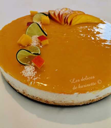 Entremet Mangue/Citron vert au companion ou pas