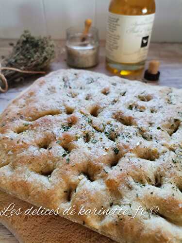 Focaccia, la vraie recette italienne ( companion ou pas)