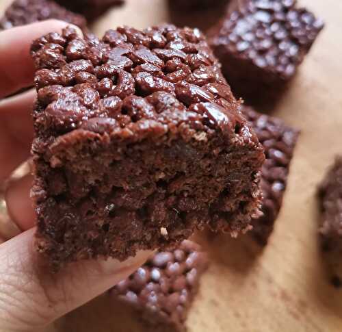 Goûter au riz soufflé (vegan ou pas)