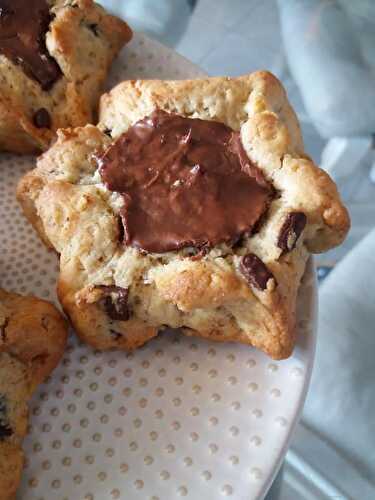 Les cookiecups au Nutella sans moule