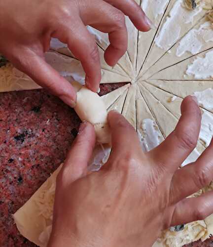 Mini croissants feuilletés au thon