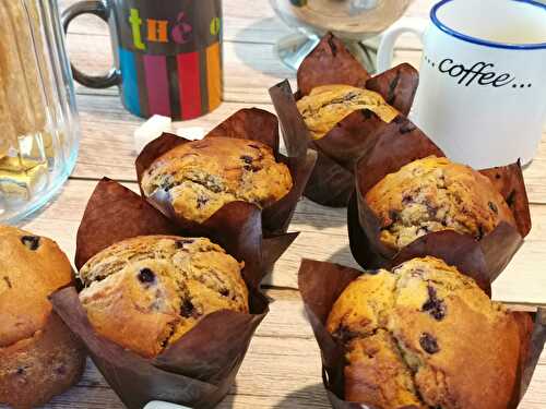 Muffins aux myrtilles