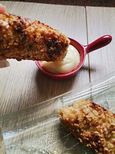 Nuggets de poulet au paprika fumé et flocons d’avoine Au companion (ou pas)