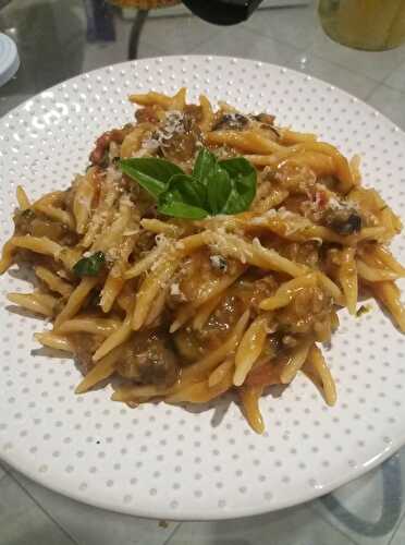 One pot pasta aubergines parmesan à l’italienne au companion (ou pas)