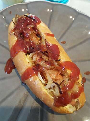 Pain Hot dog au companion ( ou pas )