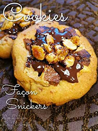 Cookies façon snickers  au companion ( OU PAS )