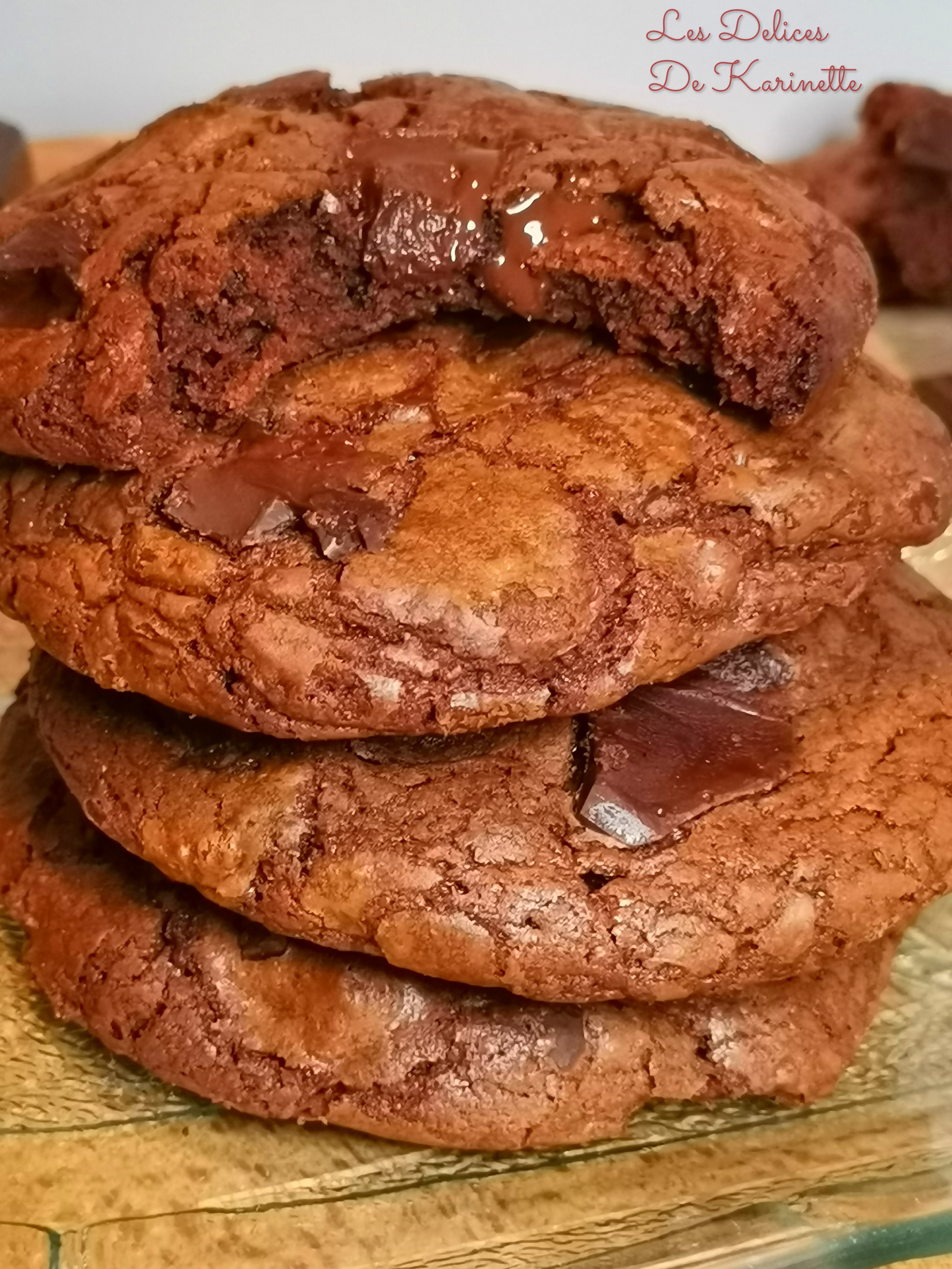 Les cookies brownies