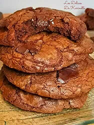 Les cookies brownies