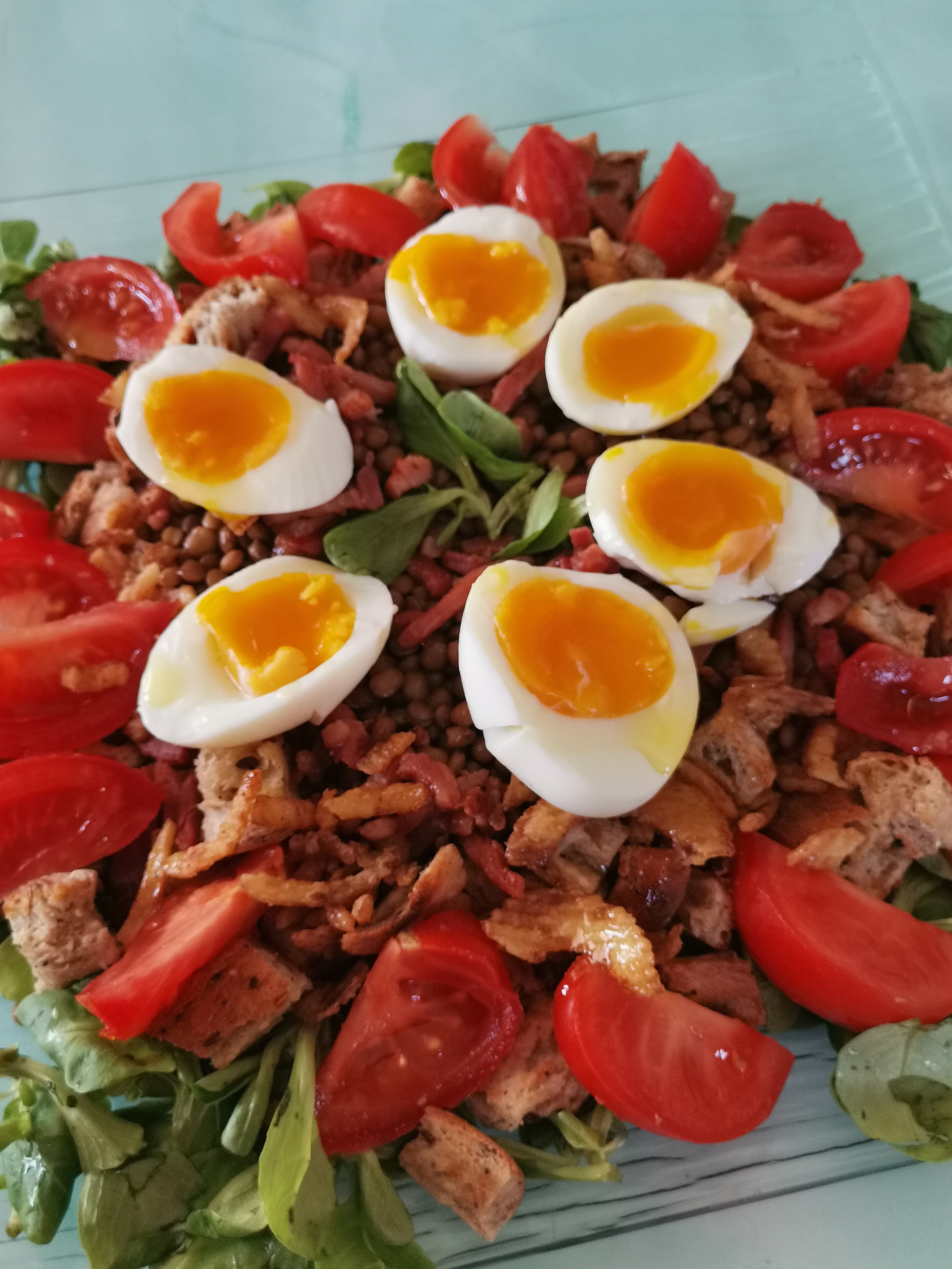 Salade repas gourmande