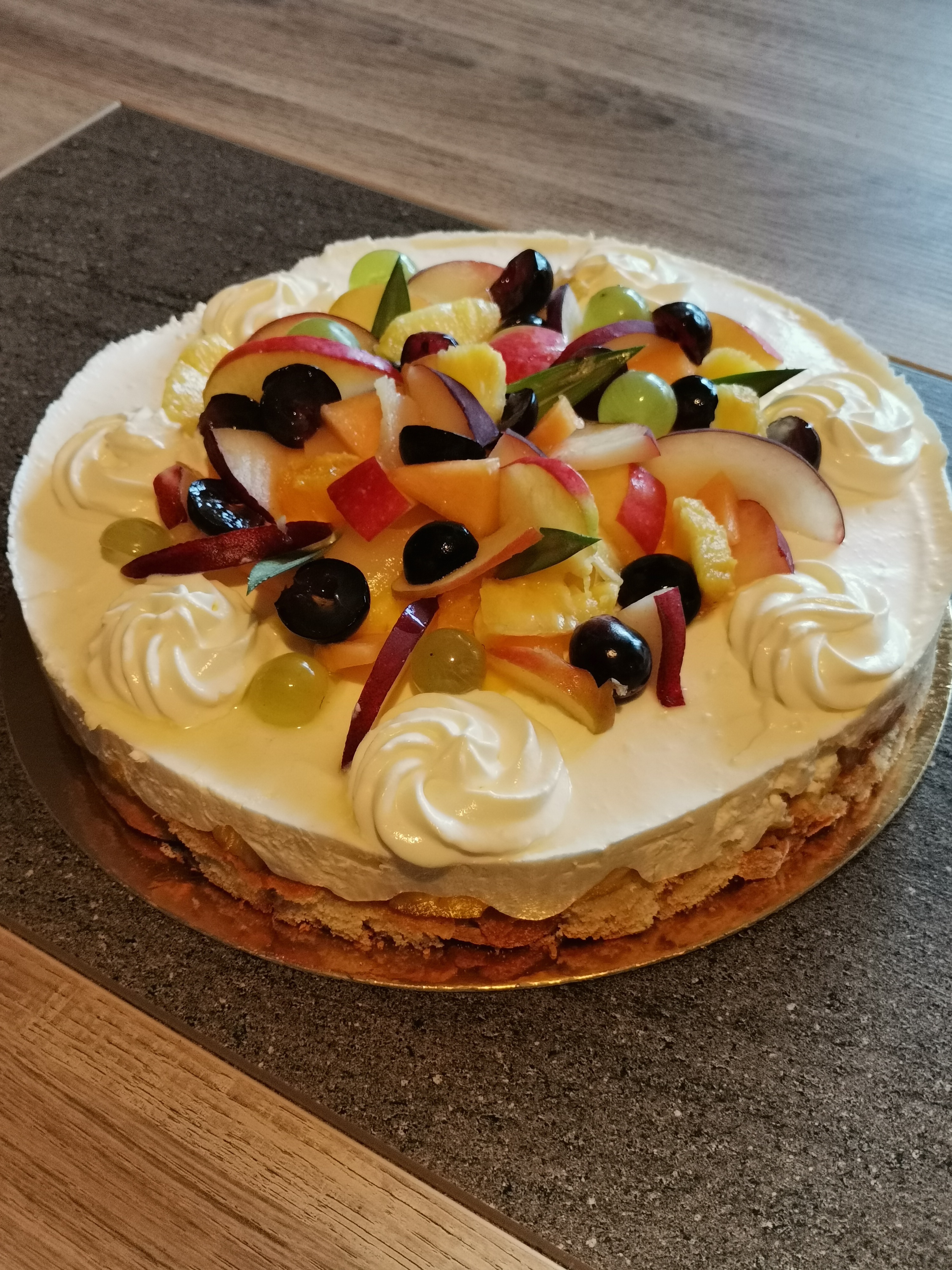 Entremet tutti frutti