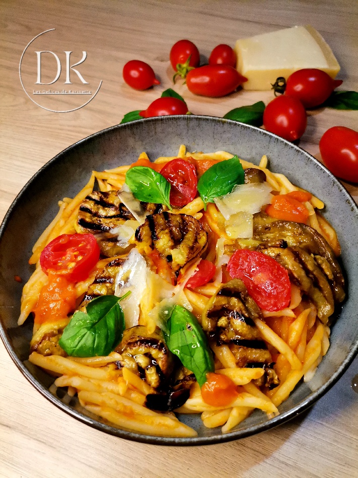 PASTA ALLA NORMA PATES AUX AUBERGINES FONDANTES