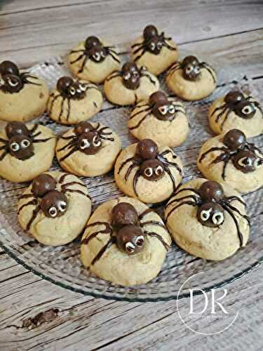 Cookies araignée d'Halloween
