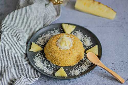 Bowlcake ananas et noix de coco 