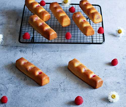 Gâteaux moelleux aux framboises