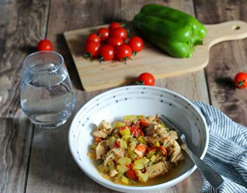 Mijoté de poulet aux légumes