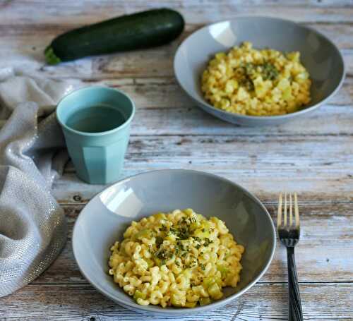 Risotto de coquillettes aux courgettes