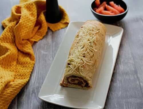 Roulé de pomme de terre à la viande hachée