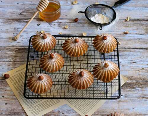 Moelleux aux noisettes et miel