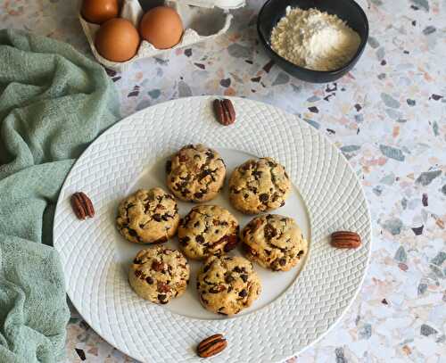 Cookies pécan chocolat