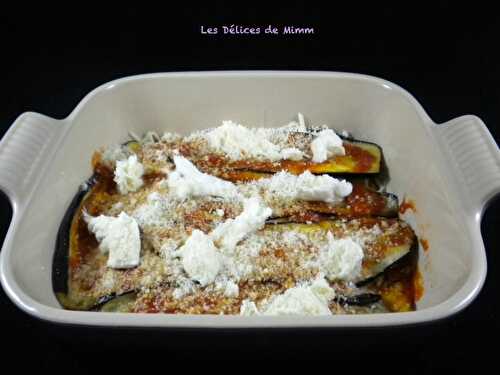 Aubergines à la « parmigiana » (Melanzane alla parmigiana)