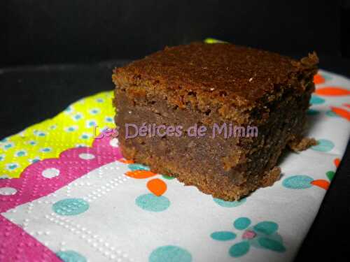 Brownies aux marrons