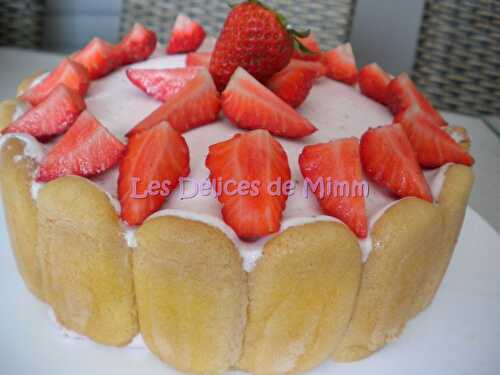 Charlotte aux fraises