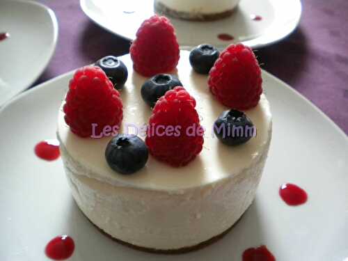 Cheesecake spéculoos, limoncello et fruits rouges (sans cuisson) - Les Délices de Mimm
