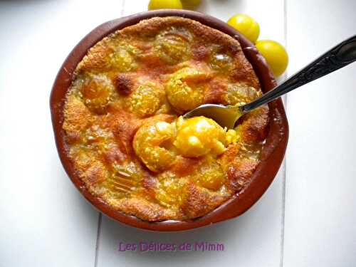 Clafoutis aux mirabelles (sans gluten)