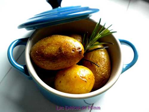Cocotte de pommes de terre grenailles au romarin