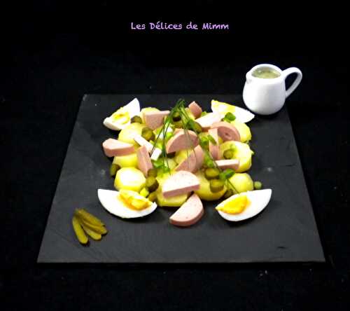 Comme au bistrot : salade de cervelas et pommes de terre