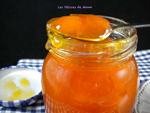 Confiture d’abricots parfumée à l'Amaretto