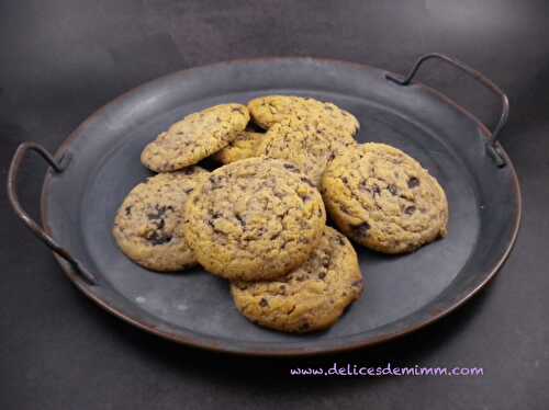 Cookies moelleux chocolat-praliné - Les Délices de Mimm