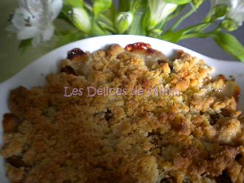 Crumble aux mirabelles de Lorraine