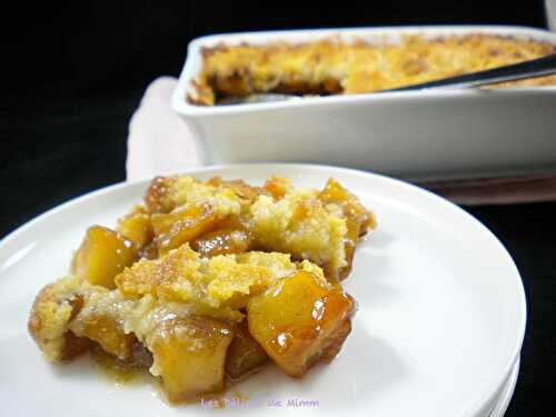 Crumble aux pommes et caramel au beurre salé de Cyril Lignac pour la fête des mamies