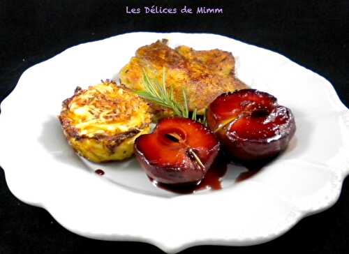 Cuisses de canard confit aux pommes d’amour