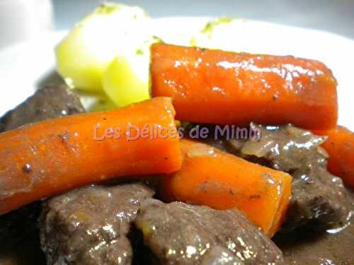 Daube de bœuf aux carottes - Les Délices de Mimm
