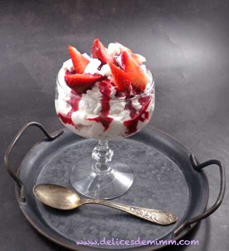 Eton Mess de Cyril Lignac