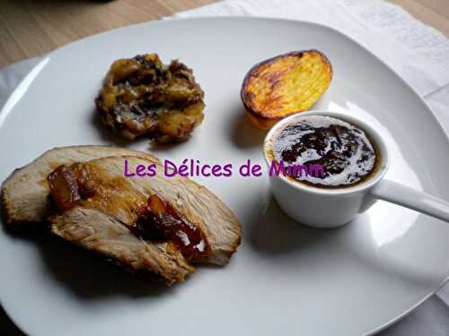 Filet de porc caramélisé