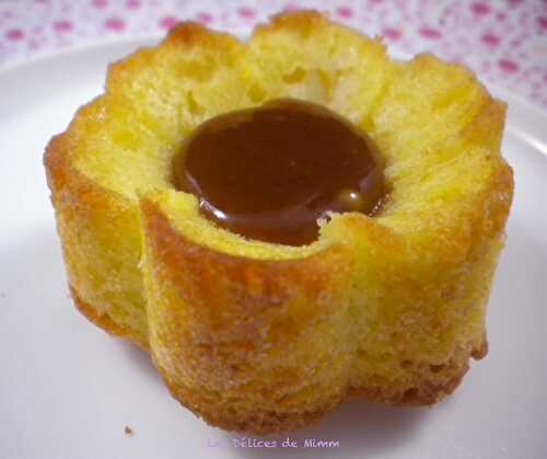 Fleurs aux pommes et au caramel au beurre salé