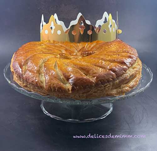 Galette des rois à la crème de noisettes