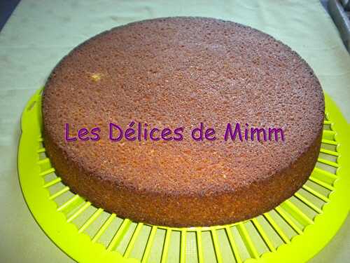 Gâteau à la polenta et au sirop de châtaignes