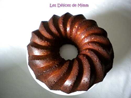 Gâteau au chocolat au lait et fève tonka