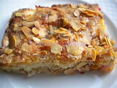 Gâteau aux prunes et amandes