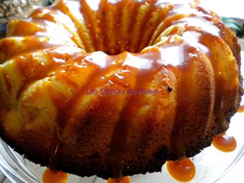 Gâteau de l’avent aux pommes et au caramel