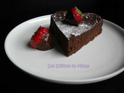 Gâteau fondant au chocolat