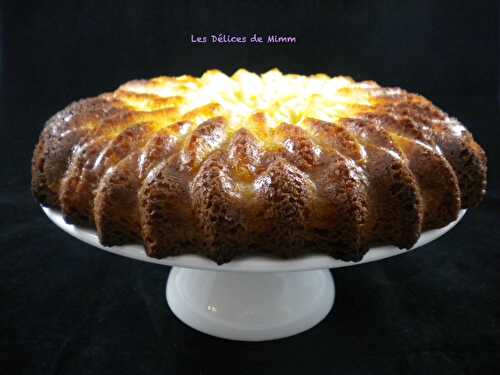 Gâteau moelleux aux pommes et mascarpone pour les 7 ans de mon blog