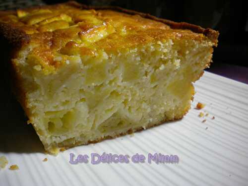 Gâteau moelleux aux pommes