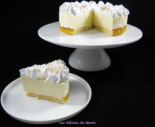 Gâteau nuage au citron meringué - Les Délices de Mimm