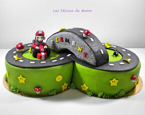 Gâteau Super Mario Kart